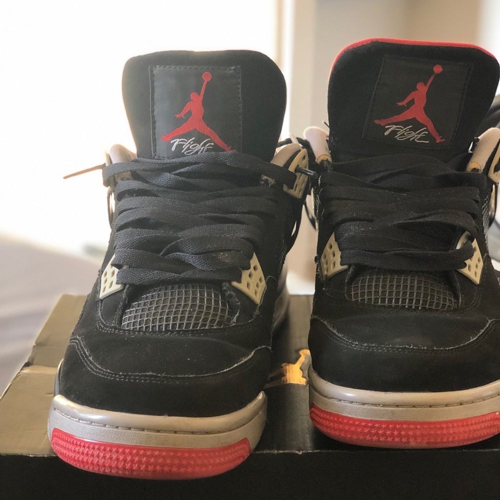 Jordan’s 4 black cement